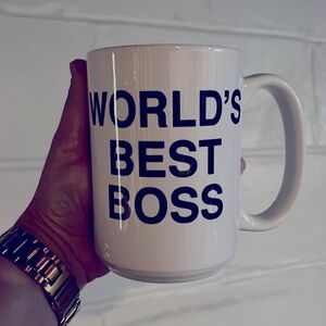 The office world’s best boss mug